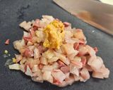鮮魚と紅しょうがのなめろう作り方3写真