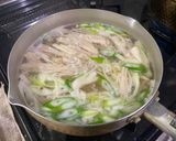ニンニクスープうどん作り方3写真