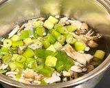 お昼ごはん♡栄養満点♡舞茸豚肉うどん作り方1写真