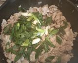 豚バラ肉のネギ・キャベツ炒め作り方5写真