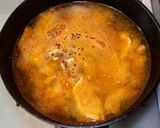 豚肉とキムチと豆腐の辛ラーメン作り方5写真