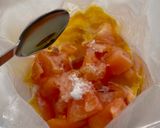 レンジで早わざ！玉子とトマトの中華風作り方4写真