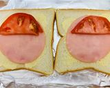 チーズ入りベーコンレタストマトサンド作り方12写真