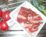 牛肉・トマトのスープ♪簡単コンソメ三つ葉作り方1写真