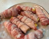 さつまいもの豚肉巻き。作り方3写真