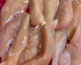 大人気！ささみと大葉梅肉の春巻き作り方1写真