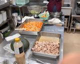 子ども食堂人気☆かぼちゃグラタン&シチュー作り方1写真
