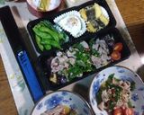 茄子と豚肉と青紫蘇の冷しゃぶを梅ポン酢で作り方28写真