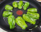 鶏ムネ挽き肉で作るピーマンの肉詰め作り方9写真