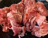 ふわ玉トマト豚こま中華炒め✨作り方1写真