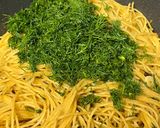 スモークサーモン&オイスターのパスタ作り方5写真