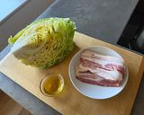 焼きキャベツのスープ作り方1写真