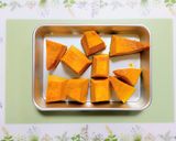 簡単夕飯昼食！かぼちゃ味噌そぼろ煮丼副菜おつまみ作り方2写真