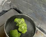簡単！刻みブロッコリとベーコンのパスタ♪作り方1写真