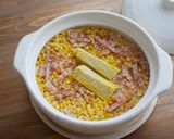とうもろこしごはんwithベーコン｜3合作り方5写真