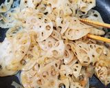レンコンとすき昆布キンピラ作り方6写真