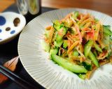 ＊胡瓜と紅生姜のおつまみサラダ＊作り方4写真