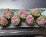 鍋で🆗和風白菜巻焼売作り方4写真