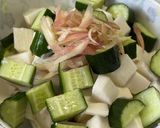 長いもときゅうりと豆腐(身内専用)作り方5写真