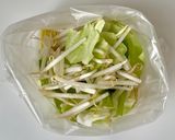 防災レシピ🍲湯煎で作る 蒸し焼きそば作り方2写真