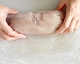 【ポリ袋で簡単】鶏むね肉のガランティーヌ作り方9写真