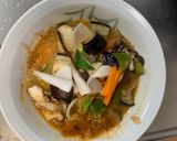 簡単中華風味噌親子丼味根菜茄子甘酢酢豚作り方13写真