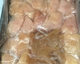 夏野菜と鶏胸肉の塩麹漬け焼き作り方1写真