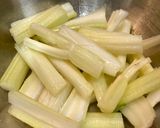 自家製即席ヤンニョムで セロリのキムチ作り方2写真