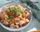 紫もち麦入り鶏とごぼうの腸活炊き込みご飯作り方8写真
