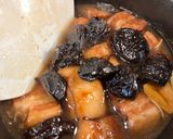 豚肉とプルーンの黒酢煮込み作り方5写真