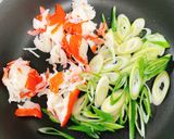 オーシャンキングの中華風玉子とじ🦀🥚✨作り方2写真
