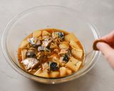 レンジで、しみしみ。サバ缶大根作り方3写真