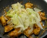 鶏肉とキャベツのカレー炒め作り方13写真