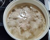 鶏団子ときのこのお汁作り方2写真