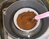 クッキークリームinチョコ作り方1写真