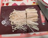 アメリカ・簡単れんこんとえのきの甘辛炒め作り方4写真
