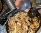 チャンポン麺の太麺で野菜たっぷり皿うどん作り方10写真