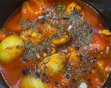 大豆と鷄手羽のナポリタン煮込み作り方6写真