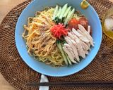 革命!焼きそば麺deささみ冷やし中華♪作り方2写真
