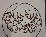 ヘタリア日本 キャラケーキ作り方7写真