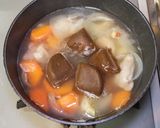 菜の花チキンカレー作り方9写真