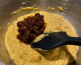 蒸籠で米粉蒸しパン(かぼちゃ小豆)作り方5写真