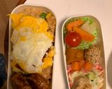 レンジクリーミー味噌キムチオムライス弁当作り方17写真