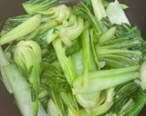 青梗菜🥬のオイスターソース炒め作り方3写真