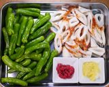 ちくわとししとうの♪おかか塩昆布和え😋🍚作り方1写真