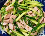 きゅうりと魚肉ソーセージの旨塩レモン和え作り方7写真
