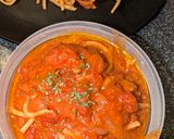 夜食に優しいまろやかトマトスパ作り方8写真