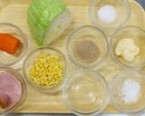 和風コールスローサラダ作り方1写真