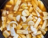 余った切り餅でモチモチ！たけのこご飯作り方3写真