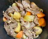 炊飯器肉じゃが作り方5写真